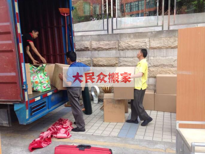 白云区一次家过程相当顺利的搬家